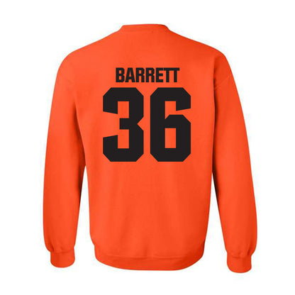 Oklahoma State - NCAA Baseball : Hudson Barrett - Classic Shersey Crewneck Sweatshirt-1