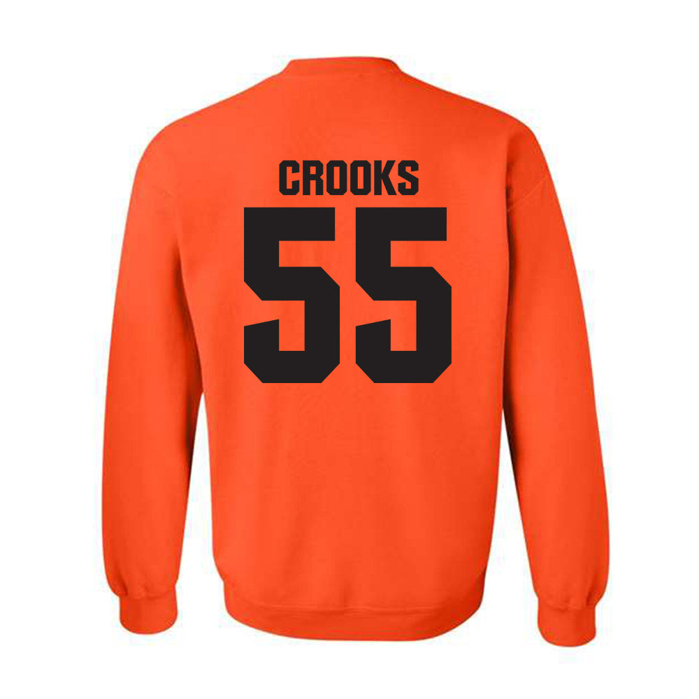 Oklahoma State - NCAA Women's Basketball : Audi Crooks - Classic Shersey Crewneck Sweatshirt-1