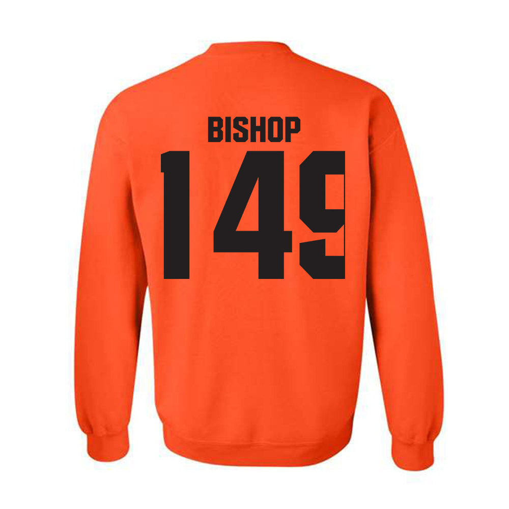 Oklahoma State - NCAA Wrestling : Max Bishop - Classic Shersey Crewneck Sweatshirt-1