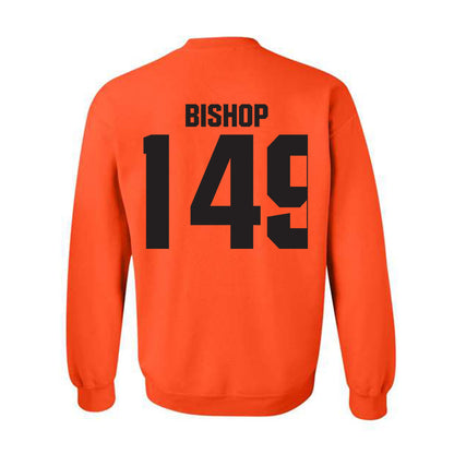 Oklahoma State - NCAA Wrestling : Max Bishop - Classic Shersey Crewneck Sweatshirt-1