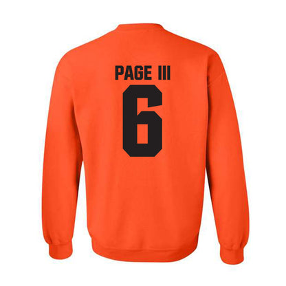 Oklahoma State - NCAA Football : Tre Page III - Classic Shersey Crewneck Sweatshirt-1