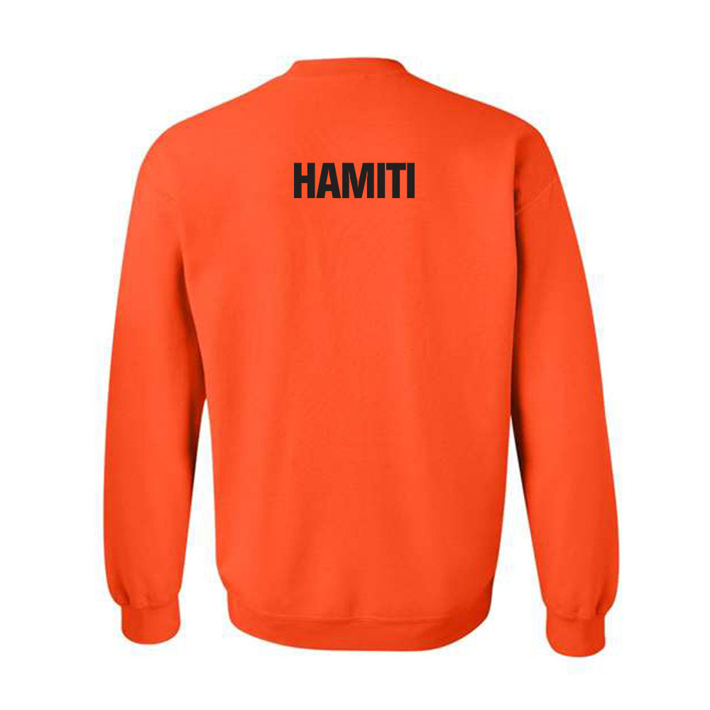 Oklahoma State - NCAA Wrestling : Dean Hamiti - Classic Shersey Crewneck Sweatshirt-1