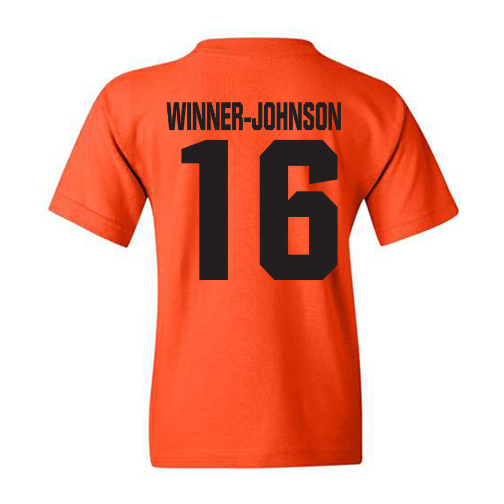 Oklahoma State - NCAA Football : Dallas Winner-Johnson - Classic Shersey Youth T-Shirt-1