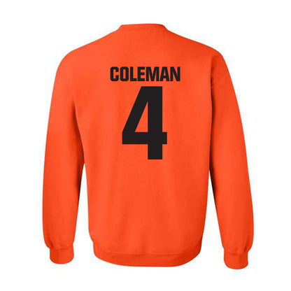 Oklahoma State - NCAA Men's Basketball : Christian Coleman - Classic Shersey Crewneck Sweatshirt-1