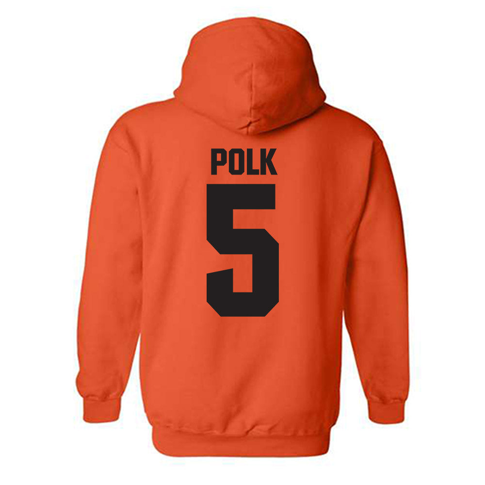 Oklahoma State - NCAA Football : Israel Polk - Classic Shersey Hooded Sweatshirt-1