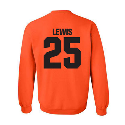 Oklahoma State - NCAA Football : Kollin Lewis - Classic Shersey Crewneck Sweatshirt-1