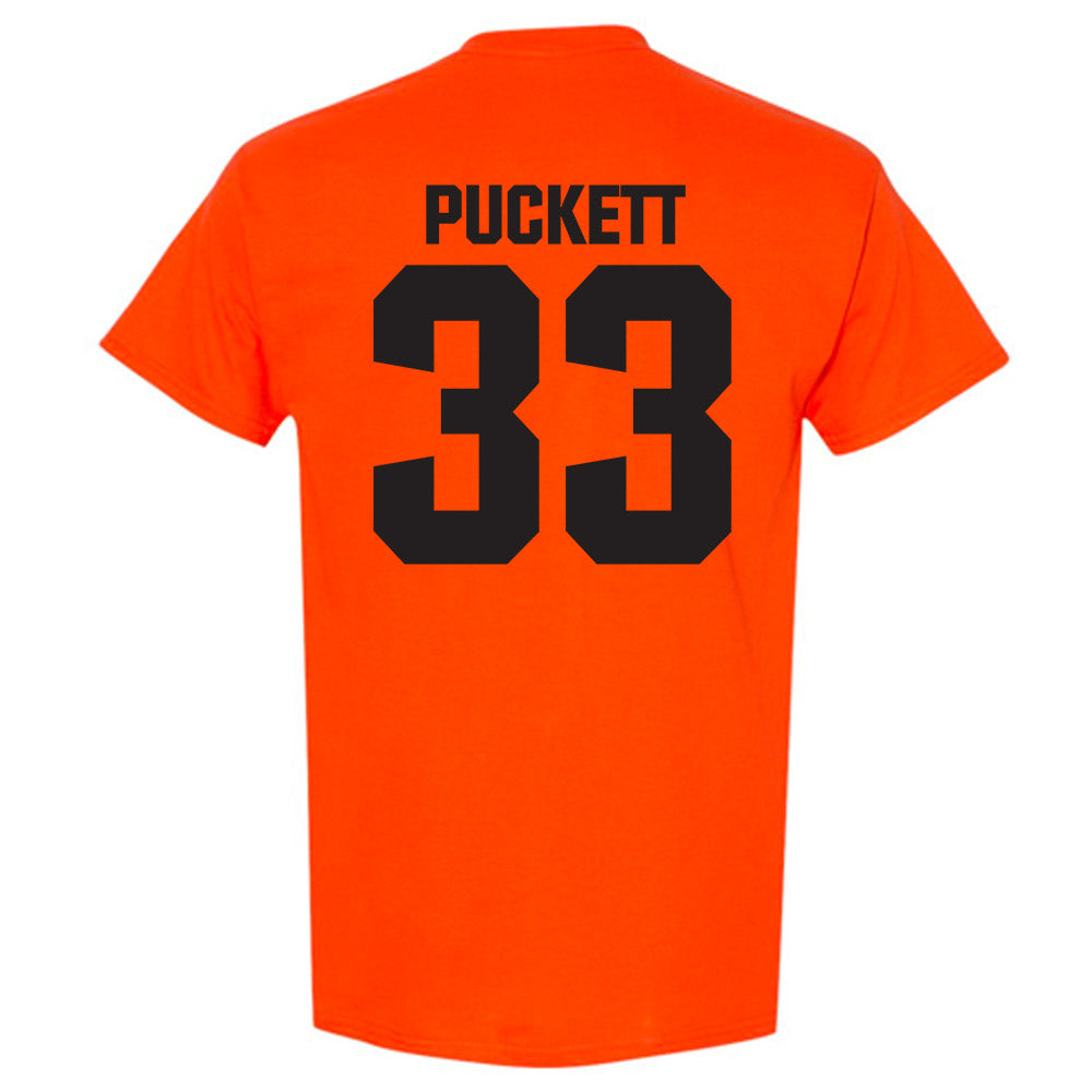 Oklahoma State - NCAA Football : Jack Puckett - Classic Shersey T-Shirt-1