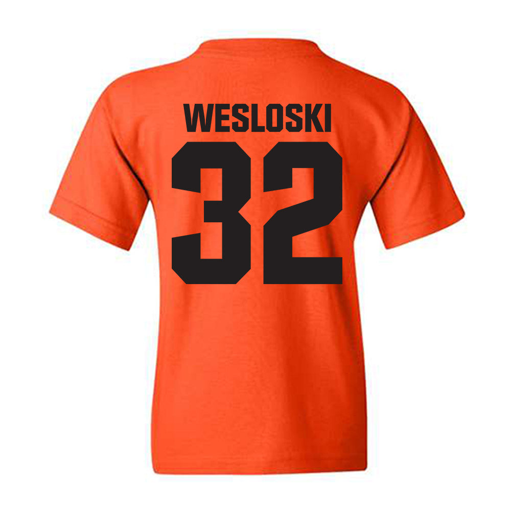 Oklahoma State - NCAA Football : Ethan Wesloski - Classic Shersey Youth T-Shirt-1