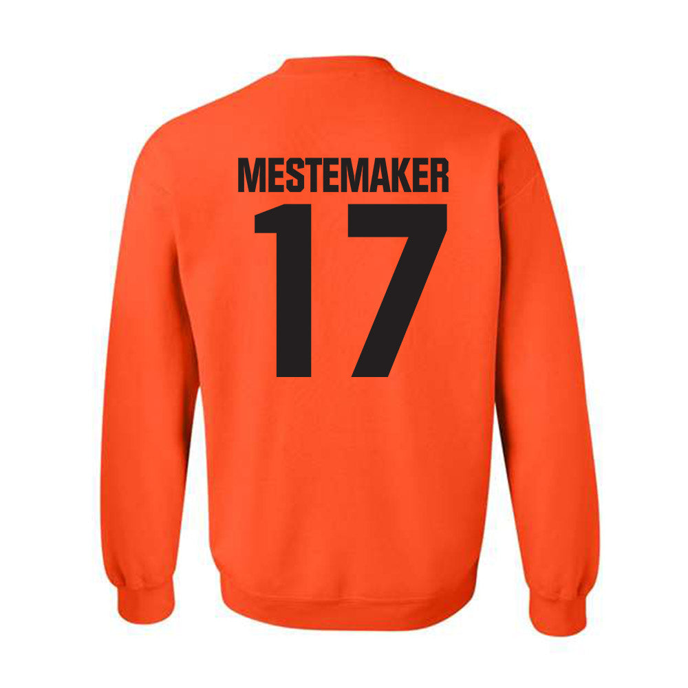 Oklahoma State - NCAA Football : Drew Mestemaker - Classic Shersey Crewneck Sweatshirt-1