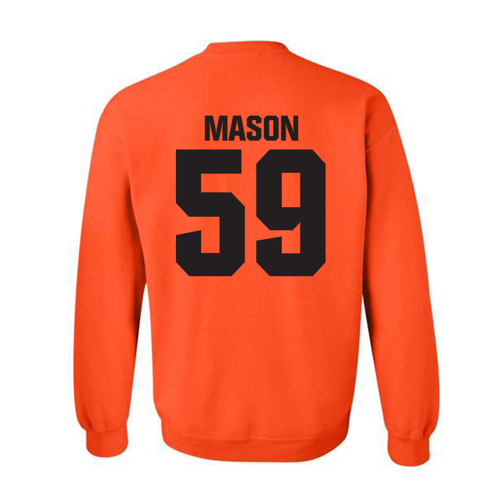 Oklahoma State - NCAA Football : Xavier Mason - Classic Shersey Crewneck Sweatshirt-1