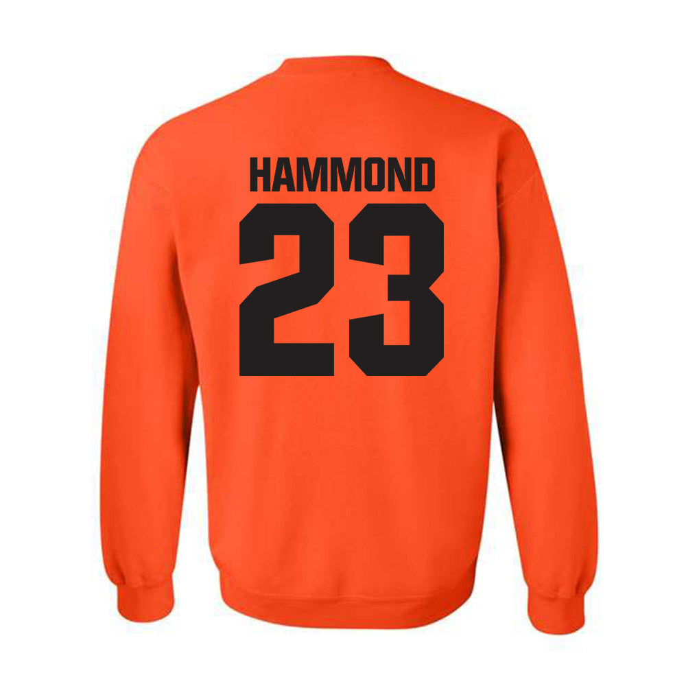Oklahoma State - NCAA Football : Oscar Hammond - Classic Shersey Crewneck Sweatshirt-1
