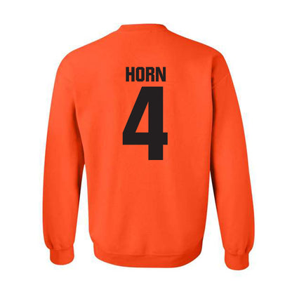 Oklahoma State - NCAA Football : Maurion Horn - Classic Shersey Crewneck Sweatshirt-1