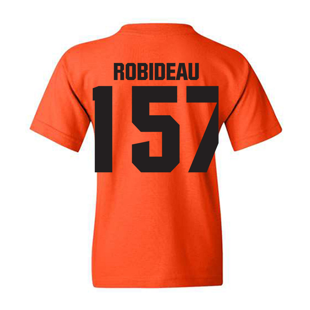Oklahoma State - NCAA Wrestling : Landon Robideau - Classic Shersey Youth T-Shirt-1