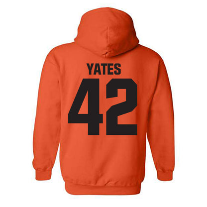 Oklahoma State - NCAA Football : Caden Yates - Classic Shersey Hooded Sweatshirt-1