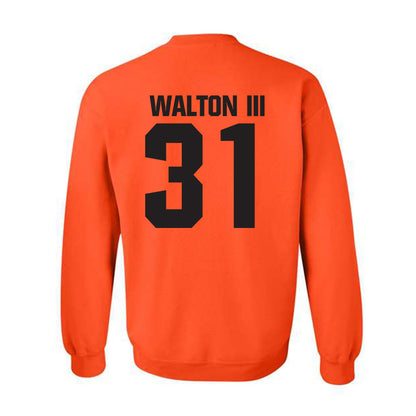 Oklahoma State - NCAA Football : Billy Walton iii - Classic Shersey Crewneck Sweatshirt-1