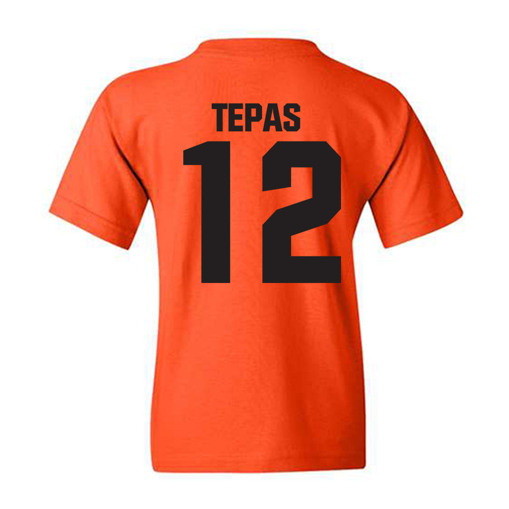 Oklahoma State - NCAA Football : Luke Tepas - Classic Shersey Youth T-Shirt-1