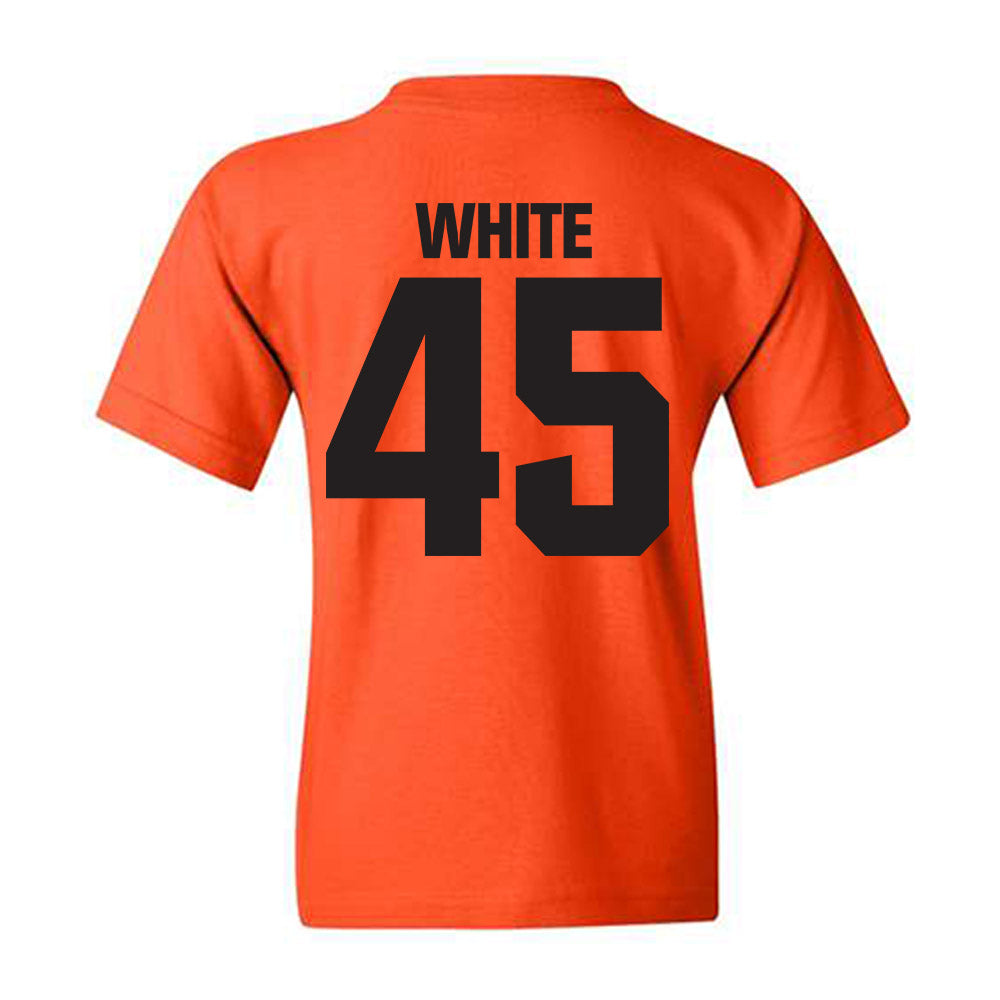 Oklahoma State - NCAA Football : Enai White - Classic Shersey Youth T-Shirt-1