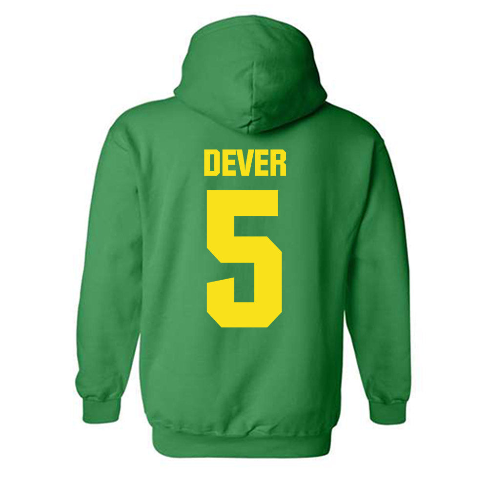 Oregon - NCAA Women's Soccer : Taylor Dever - Hooded Sweatshirt-1
