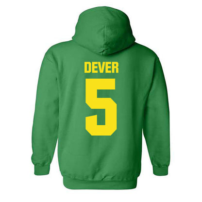 Oregon - NCAA Women's Soccer : Taylor Dever - Hooded Sweatshirt-1
