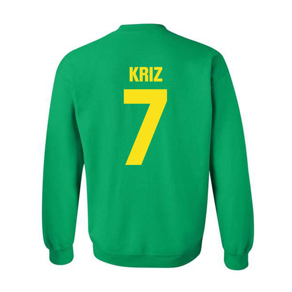 Oregon - NCAA Beach Volleyball : Alex Kriz - Crewneck Sweatshirt-1