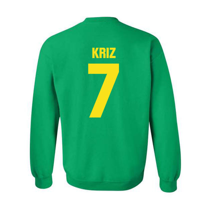 Oregon - NCAA Beach Volleyball : Alex Kriz - Crewneck Sweatshirt-1