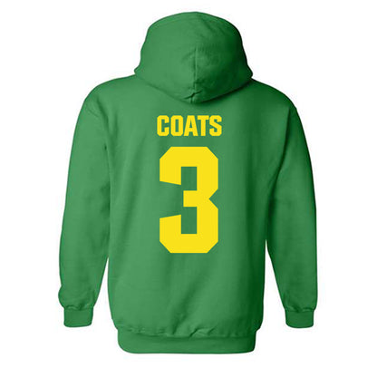 Oregon - NCAA Beach Volleyball : Landree Coats - Hooded Sweatshirt-1