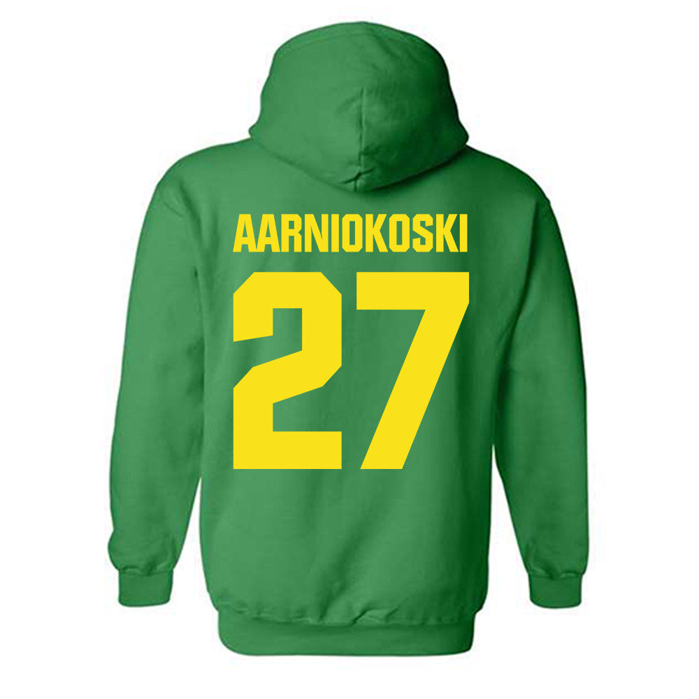 Oregon - NCAA Beach Volleyball : Serena Aarniokoski - Hooded Sweatshirt-1