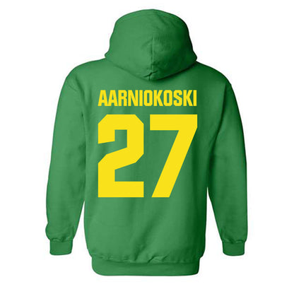 Oregon - NCAA Beach Volleyball : Serena Aarniokoski - Hooded Sweatshirt-1