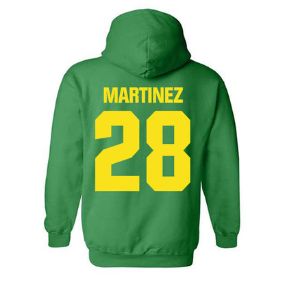 Oregon - NCAA Women's Soccer : CJ Martinez - Hooded Sweatshirt-1