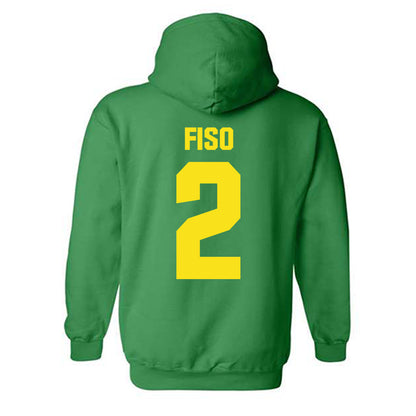 Oregon - NCAA Women's Basketball : Katie Fiso - Hooded Sweatshirt-1