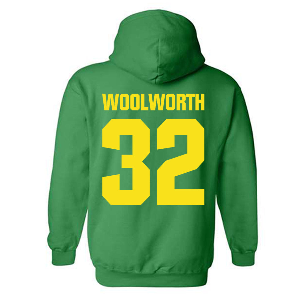Oregon - NCAA Women's Lacrosse : Jordan Woolworth - Hooded Sweatshirt-1