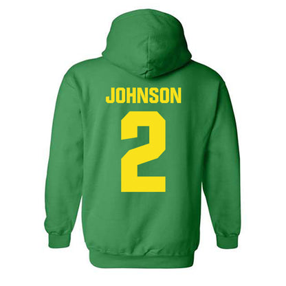 Oregon - NCAA Men's Basketball : Jasper Johnson - Hooded Sweatshirt-1