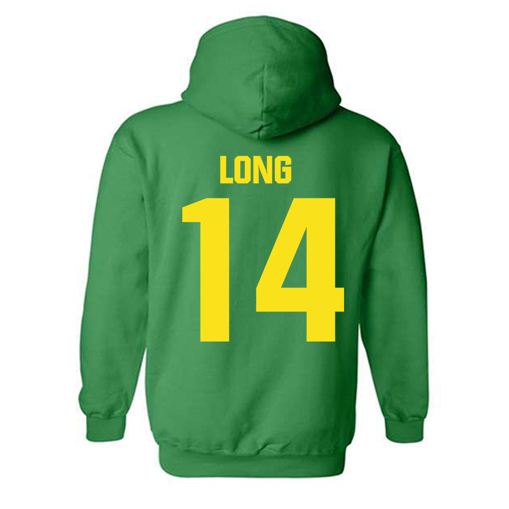 Oregon - NCAA Women's Basketball : Ari Long - Hooded Sweatshirt-1