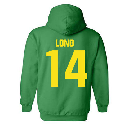 Oregon - NCAA Women's Basketball : Ari Long - Hooded Sweatshirt-1