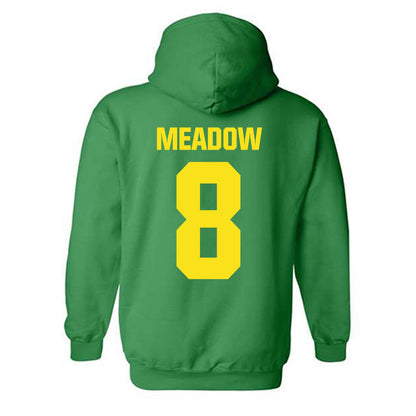 Oregon - NCAA Men's Basketball : Andrew Meadow - Hooded Sweatshirt-1