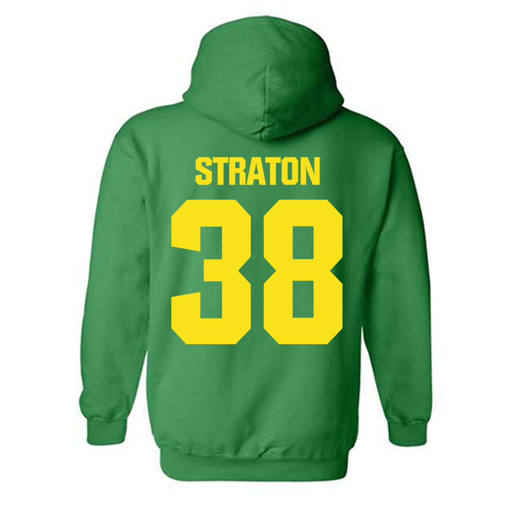 Oregon - NCAA Football : Will Straton - Hooded Sweatshirt-1
