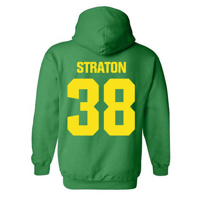 Oregon - NCAA Football : Will Straton - Hooded Sweatshirt-1