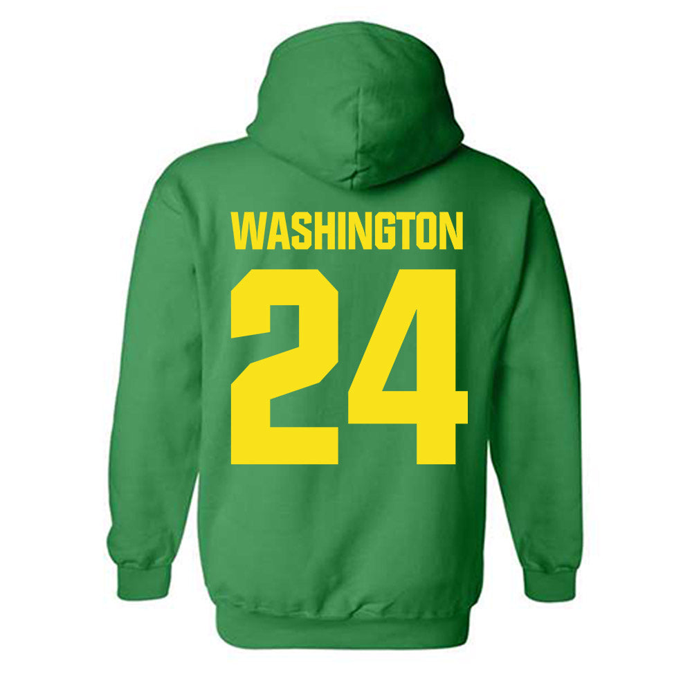 Oregon - NCAA Football : Jett Washington - Hooded Sweatshirt-1