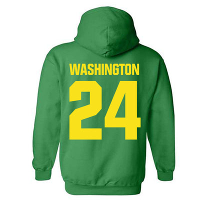 Oregon - NCAA Football : Jett Washington - Hooded Sweatshirt-1
