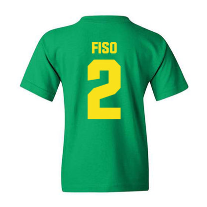 Oregon - NCAA Women's Basketball : Katie Fiso - Youth T-Shirt-1