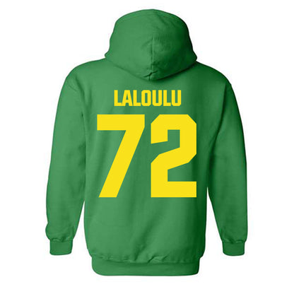 Oregon - NCAA Football : Iapani Laloulu - Hooded Sweatshirt-1