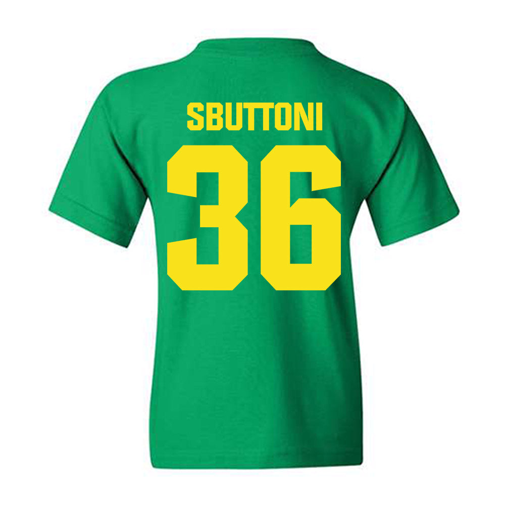 Oregon - NCAA Football : Michael Sbuttoni - Youth T-Shirt-1