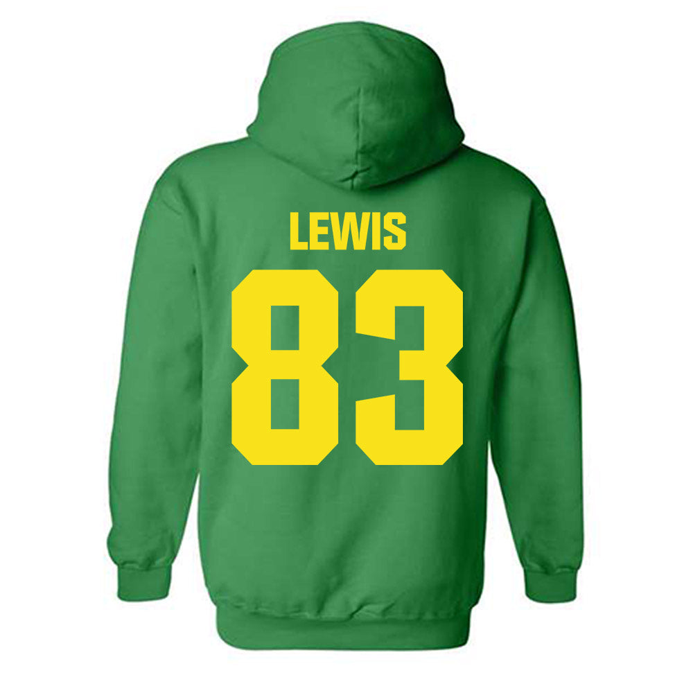 Oregon - NCAA Football : Hudson Lewis - Hooded Sweatshirt-1