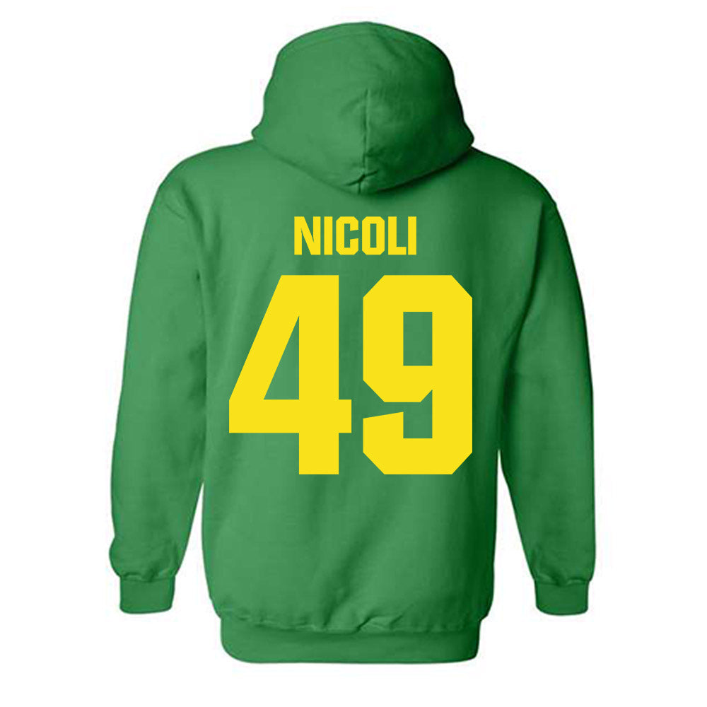 Oregon - NCAA Football : Jack Nicoli - Hooded Sweatshirt-1