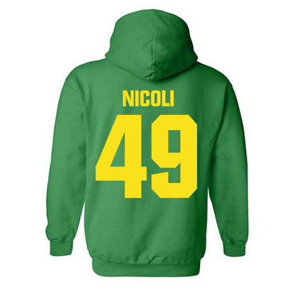 Oregon - NCAA Football : Jack Nicoli - Hooded Sweatshirt-1