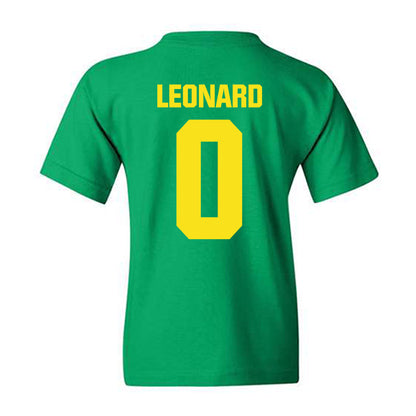 Oregon - NCAA Women's Soccer : Makea Leonard - Youth T-Shirt-1