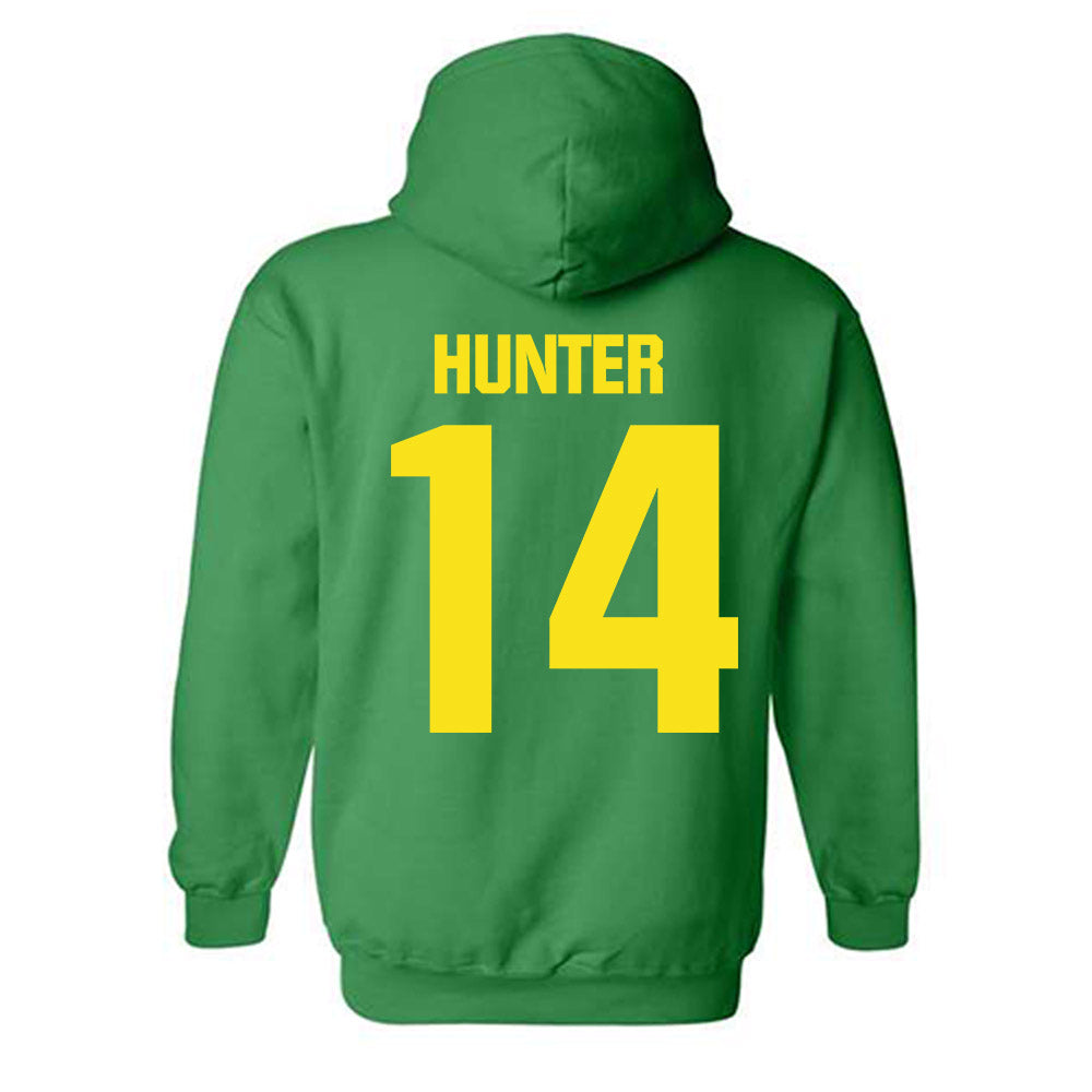 Oregon - NCAA Women's Soccer : Abella Hunter - Hooded Sweatshirt-1