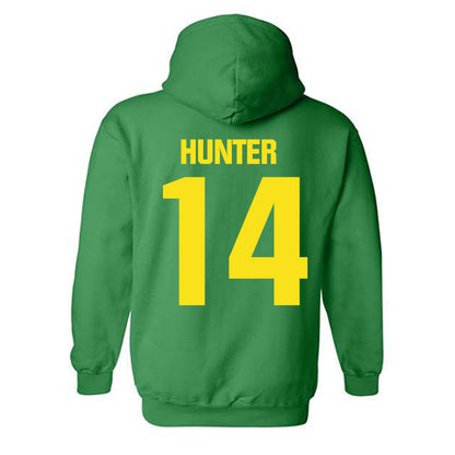 Oregon - NCAA Women's Soccer : Abella Hunter - Hooded Sweatshirt-1