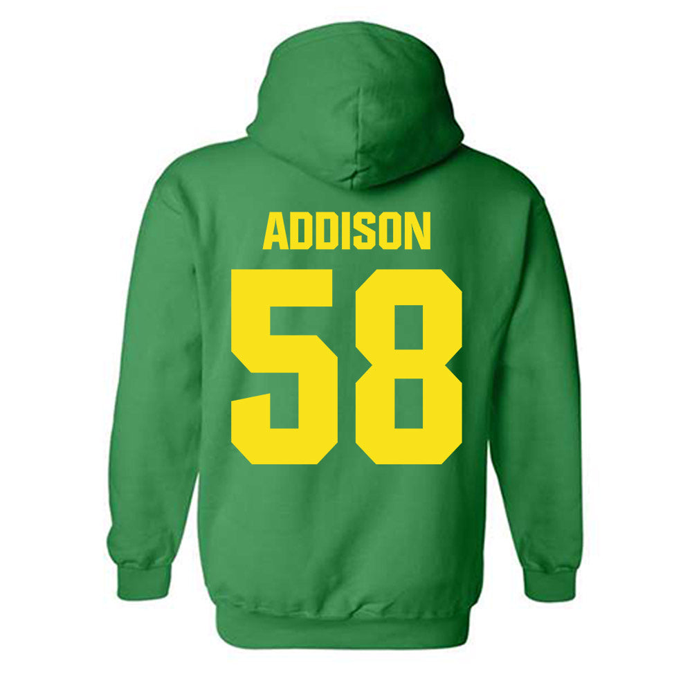Oregon - NCAA Football : Ziyare Addison - Hooded Sweatshirt-1