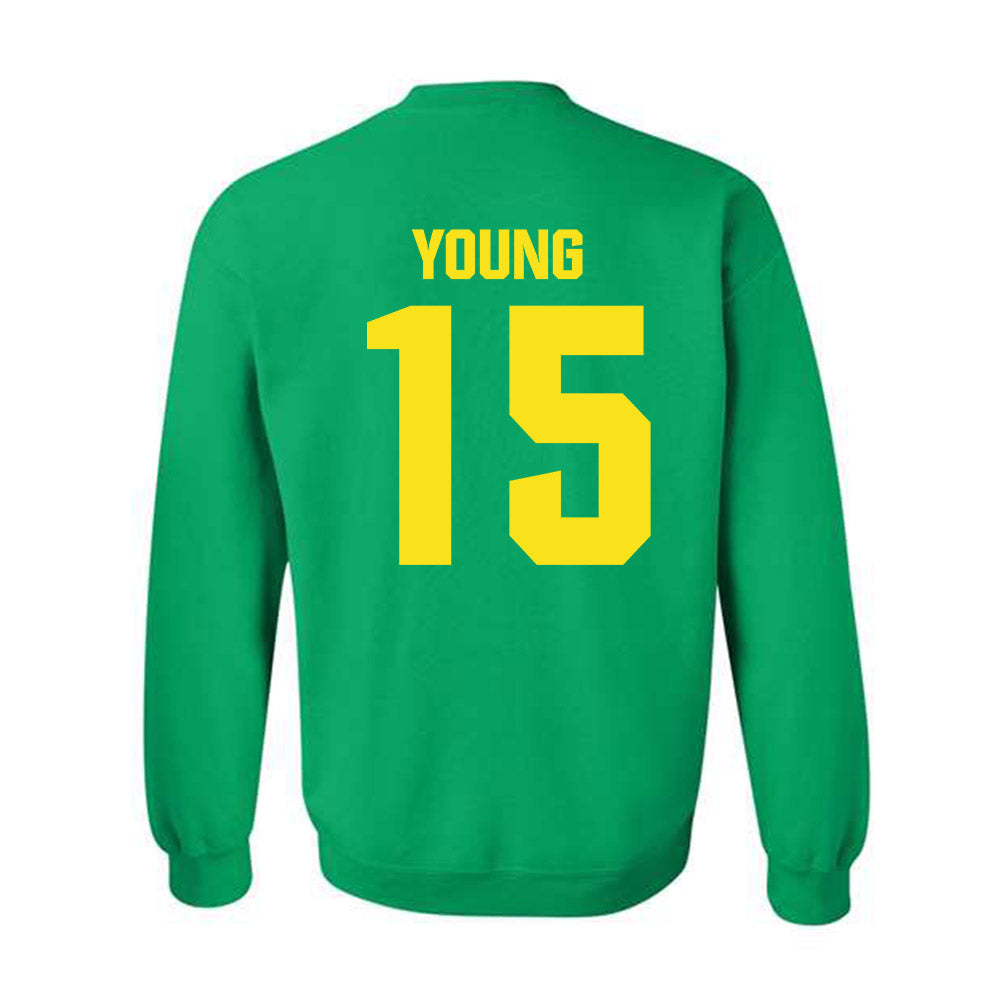 Oregon - NCAA Women's Lacrosse : Avery Young - Crewneck Sweatshirt-1